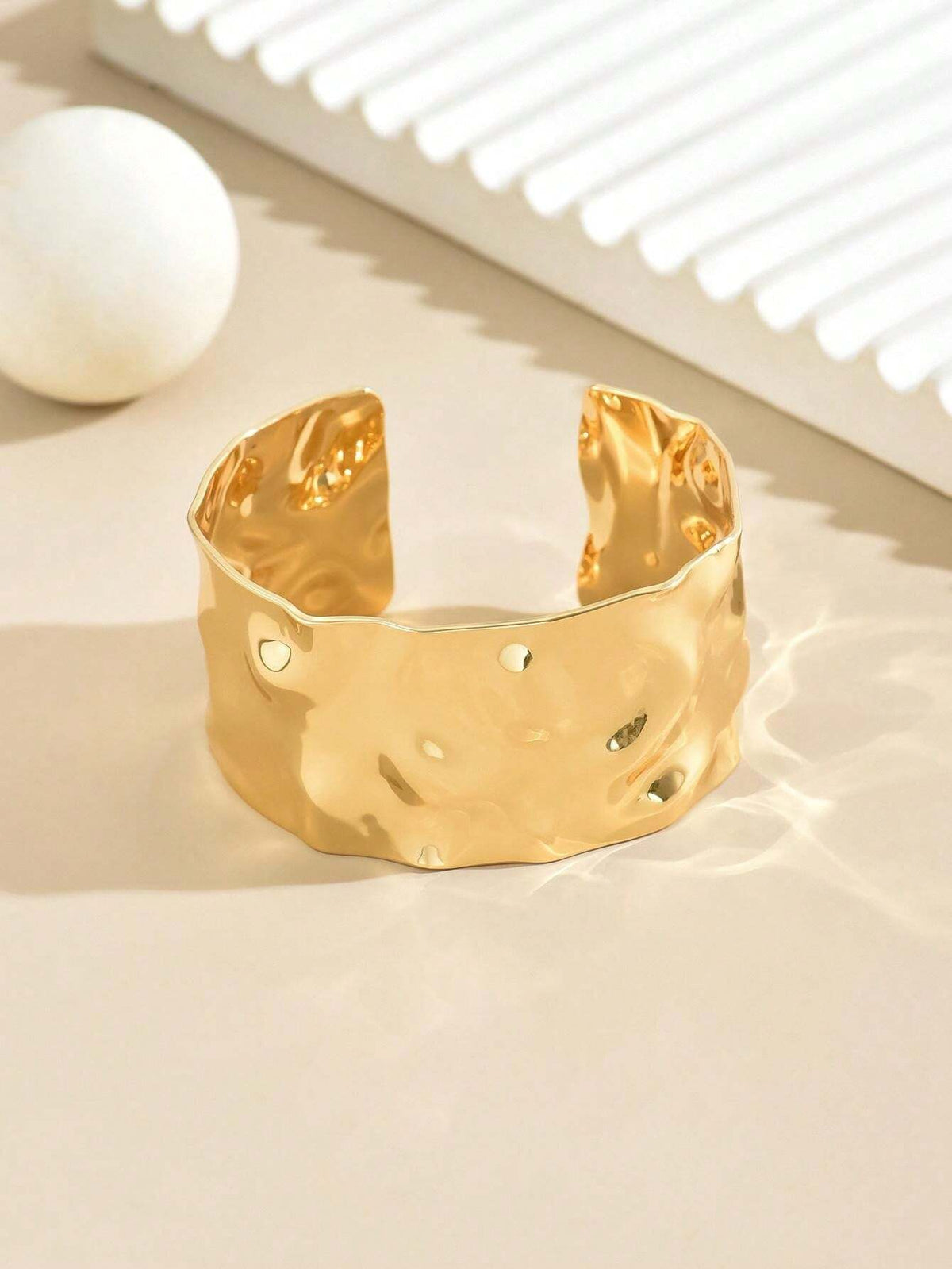 Coco & Verde Hammered Bracelet