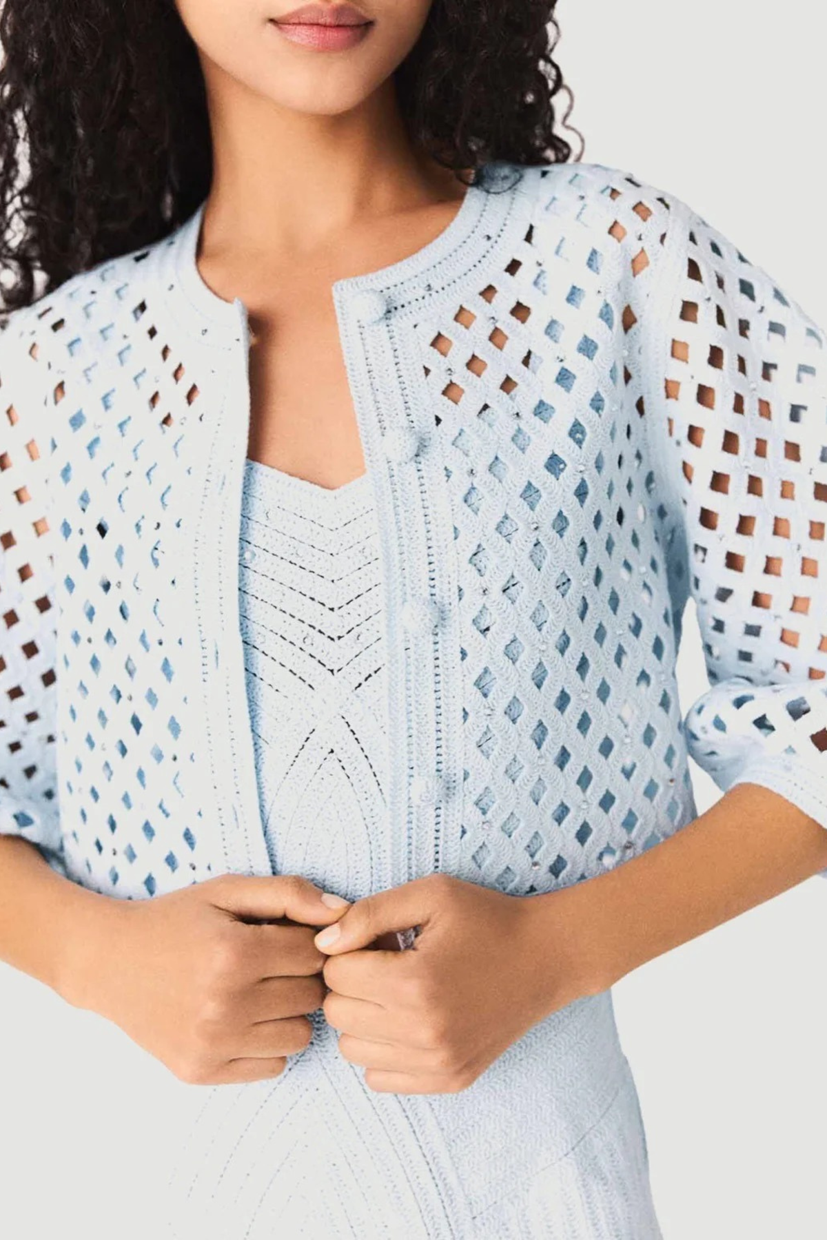 Anaïs Embellished Knit Cardigan