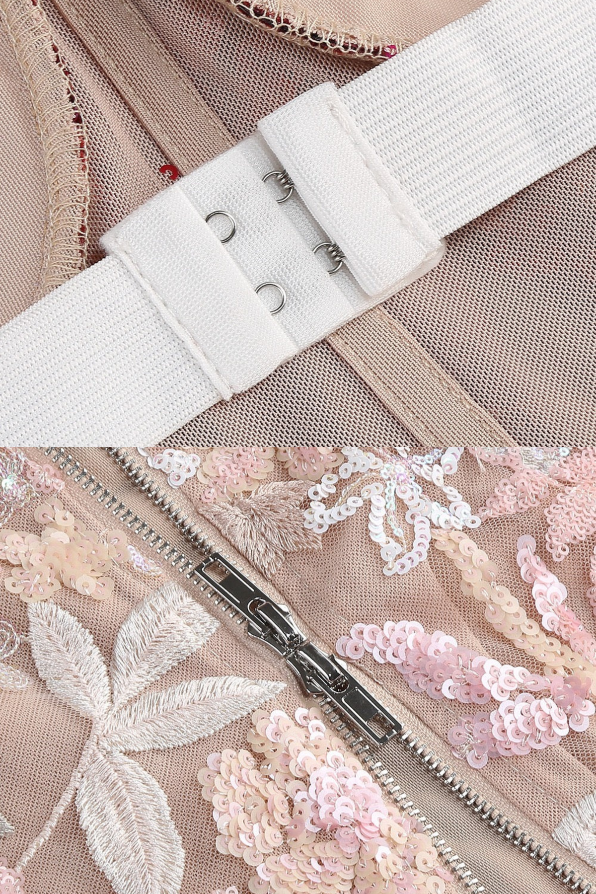 Séraphine Strapless Lace Gown