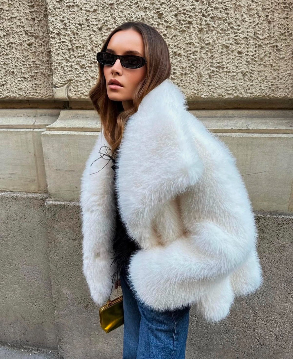 Ferryhill Faux Fur Coat