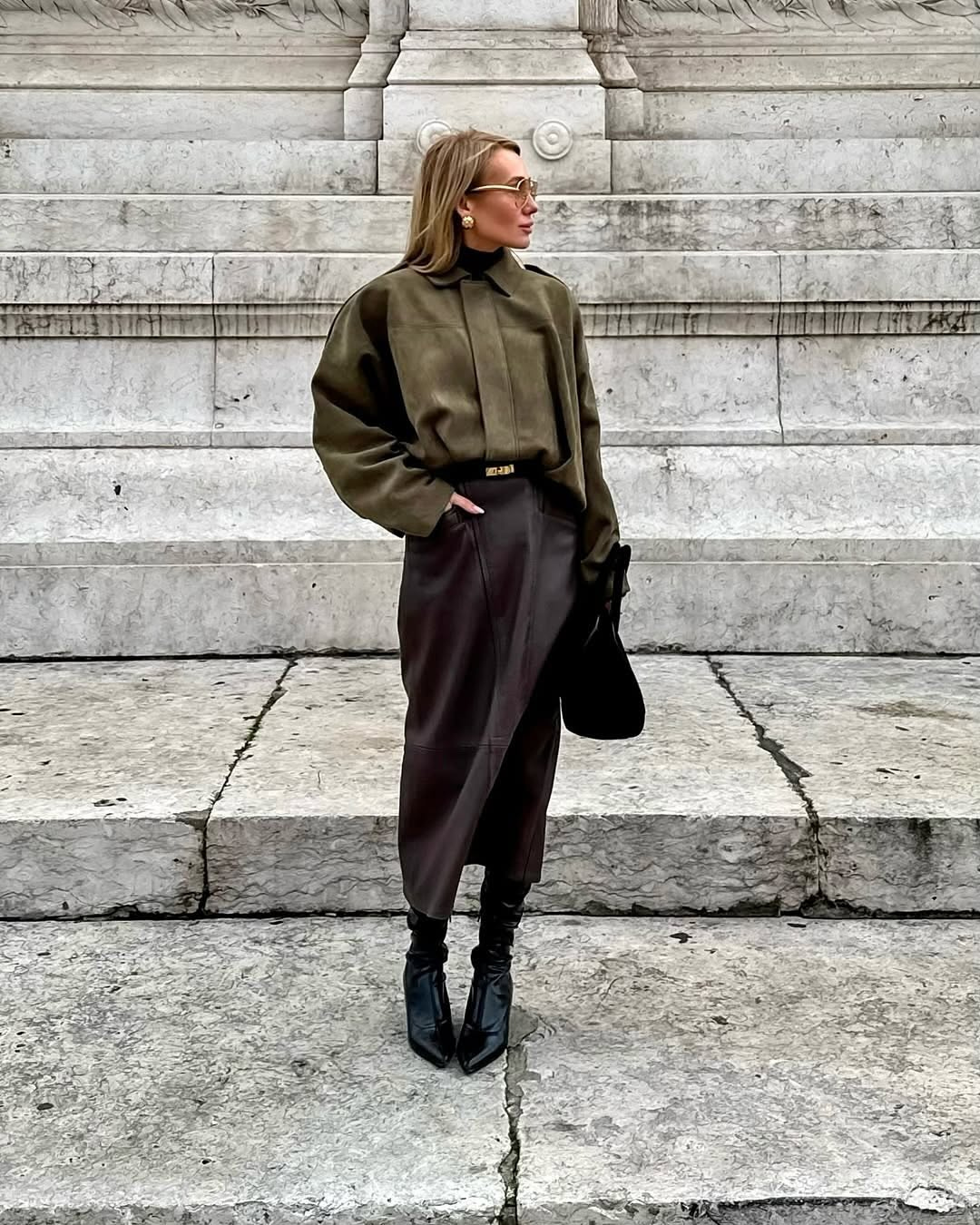 Maven Suede Bomber Jacket