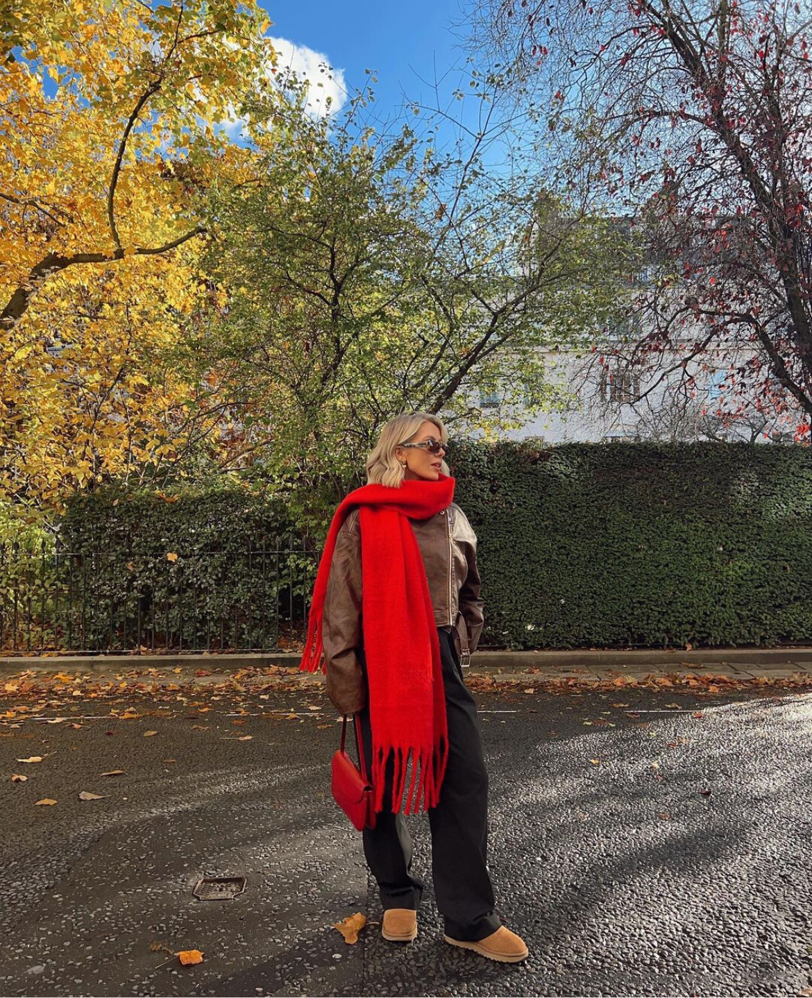 Modelo Soft & Chunky Scarf