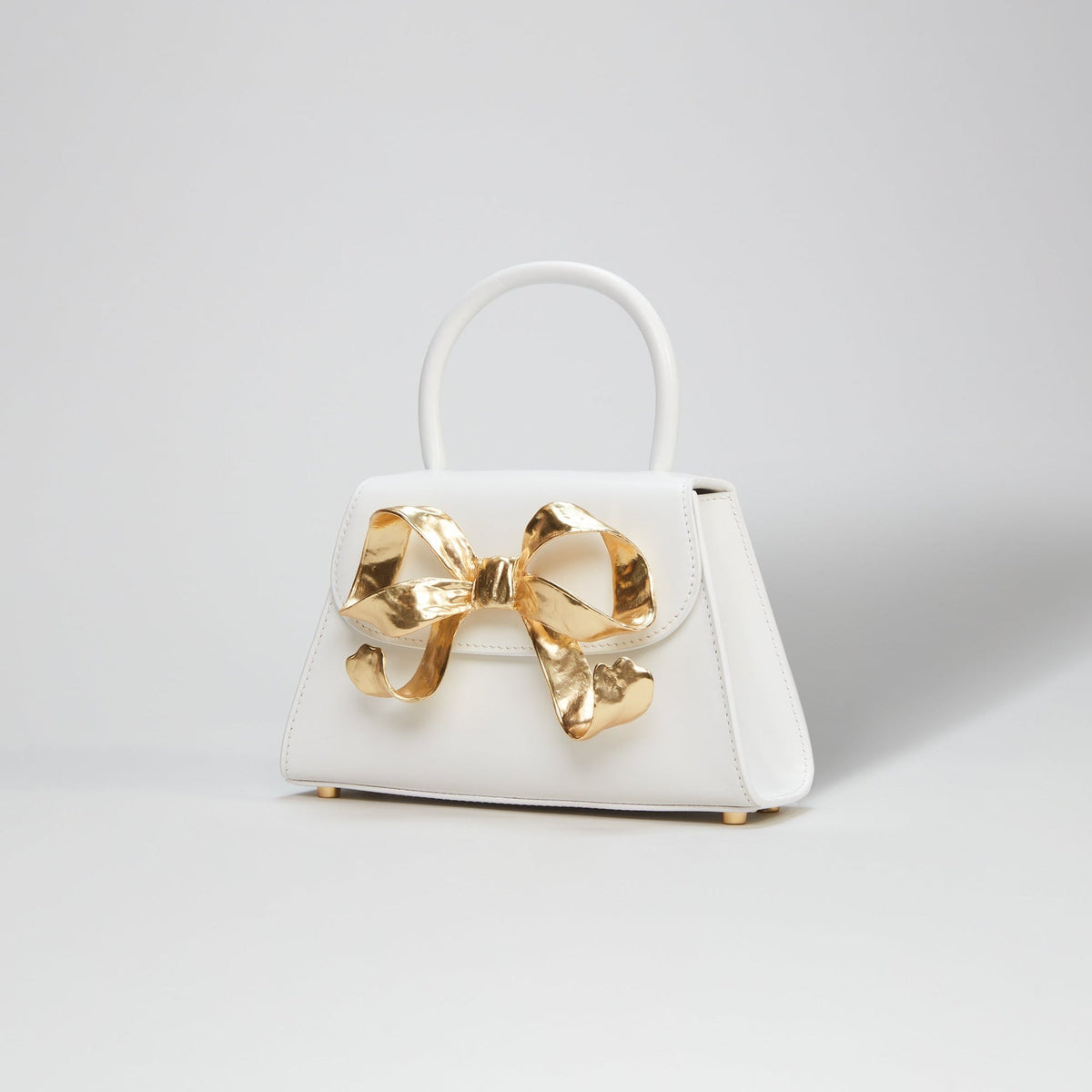 L'amor gold bow bag