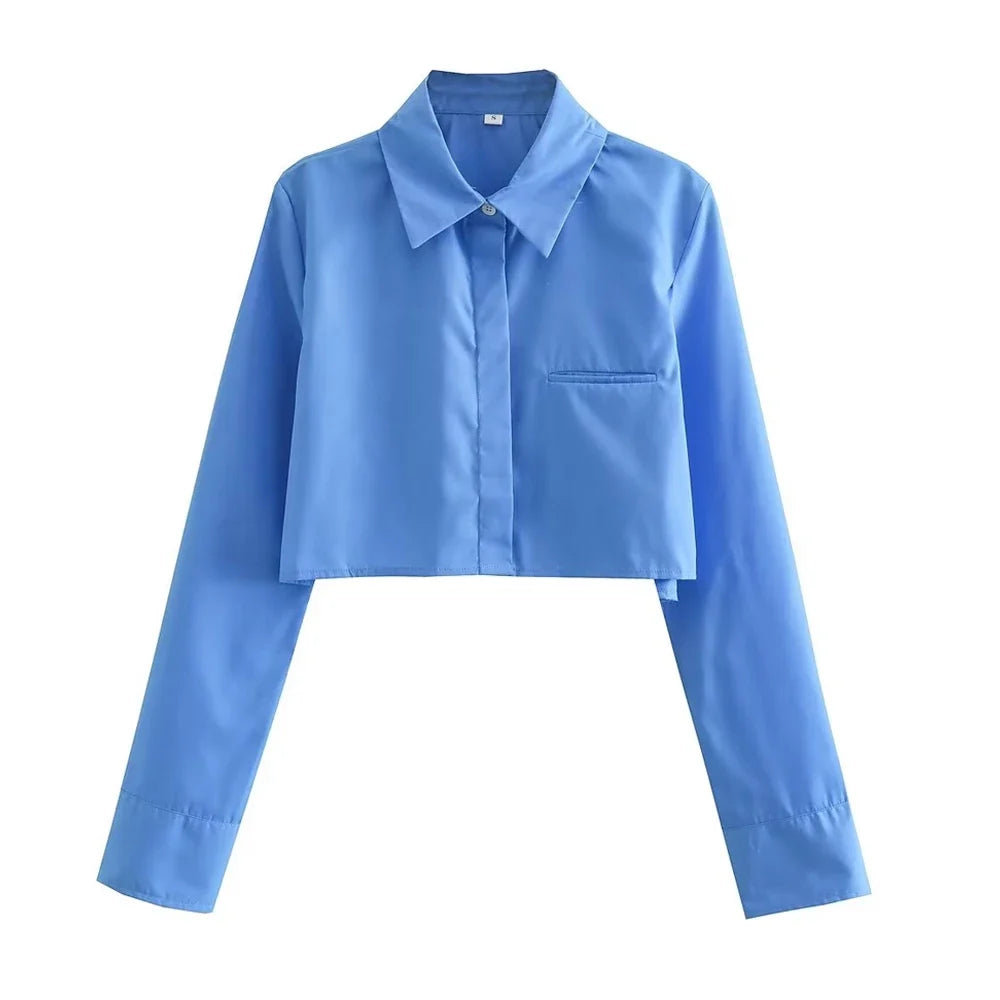 Maven Cropped Shirt