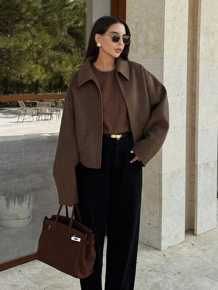 Hamilton Brown Boucle Jacket