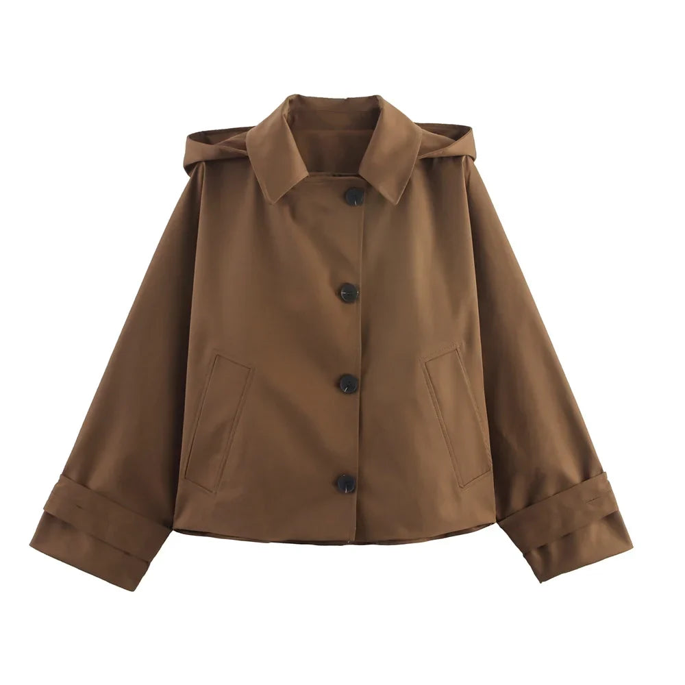 Verona Hooded Trench