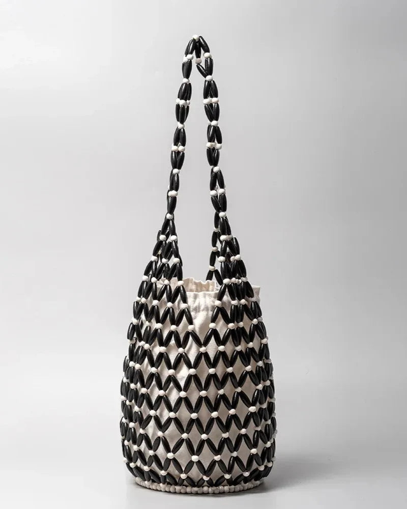 Ascott Beaded Bucket Tote