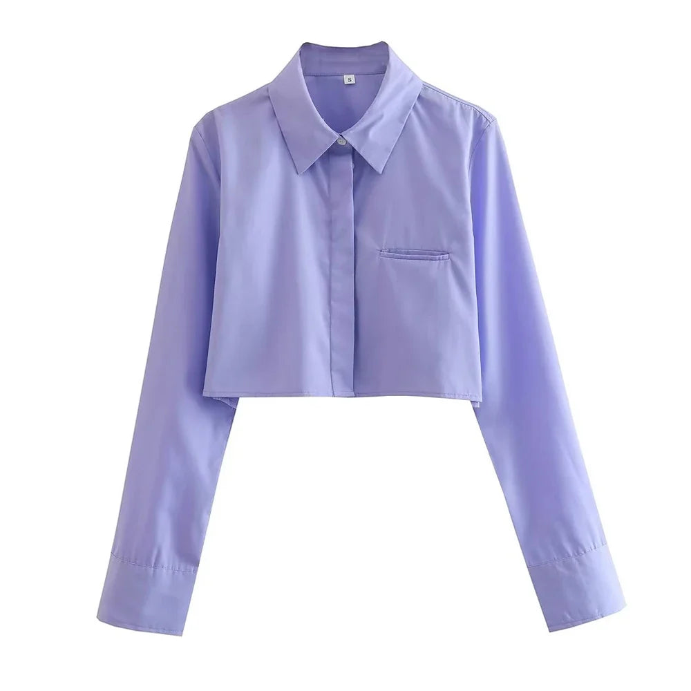 Maven Cropped Shirt