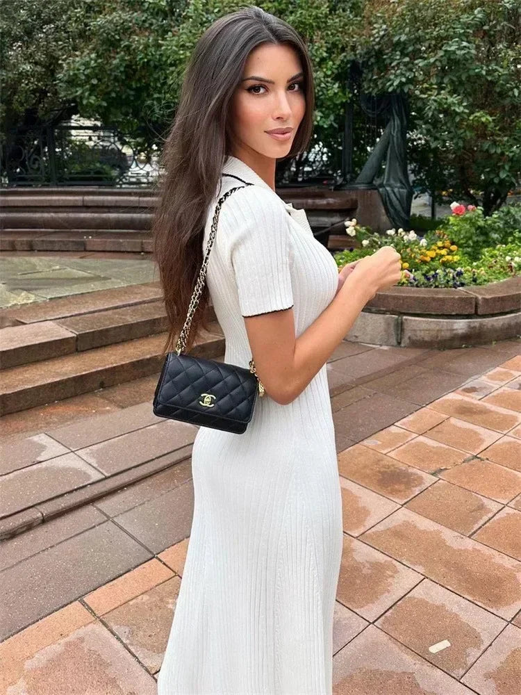 Diana Tricot Knit Dress