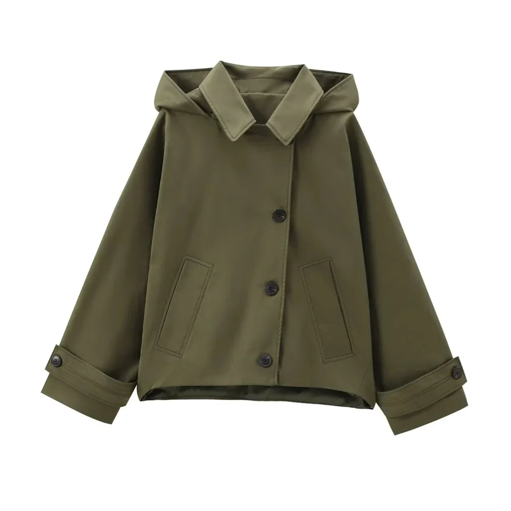 Verona Hooded Trench