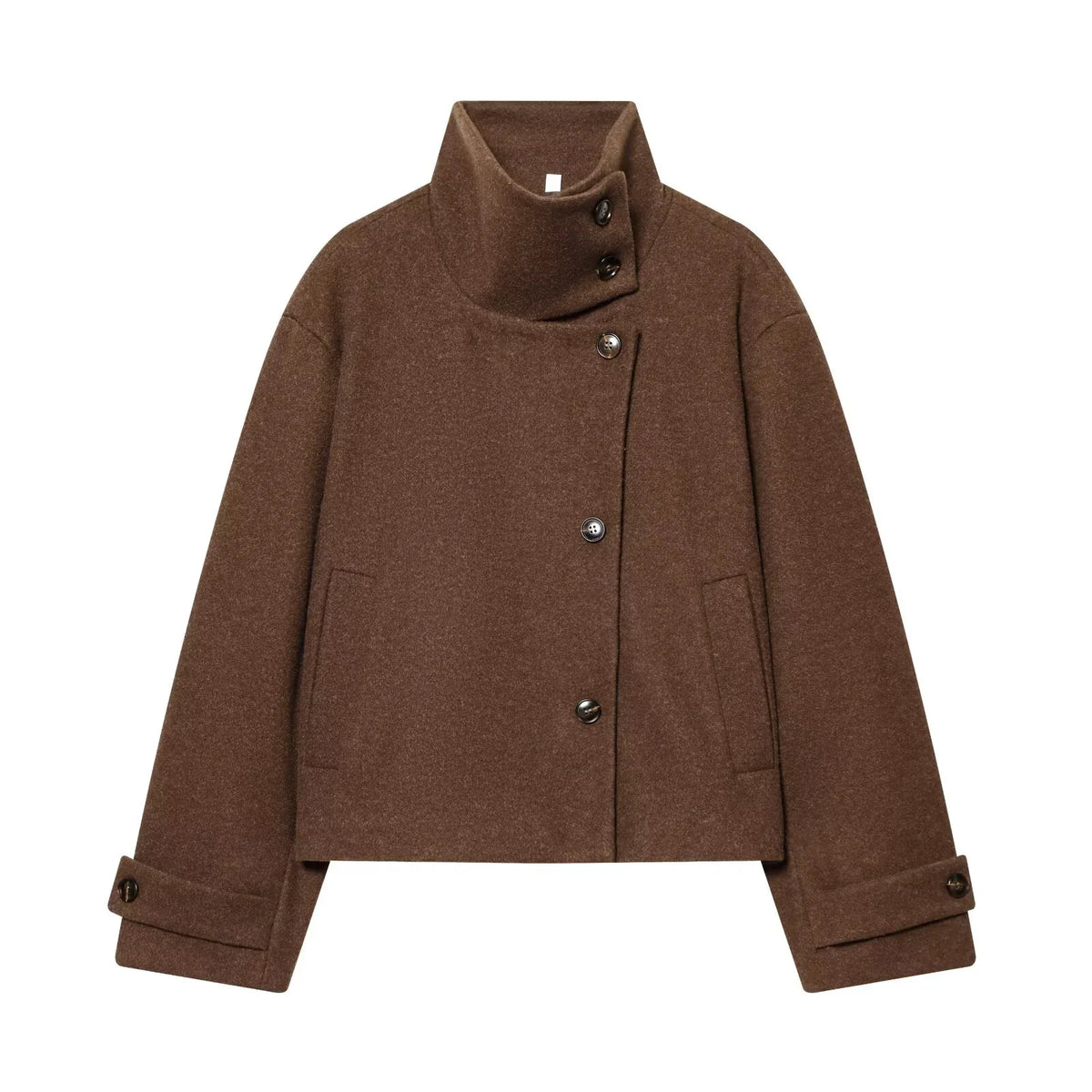 Diana Tricot High-Neck Jacket
