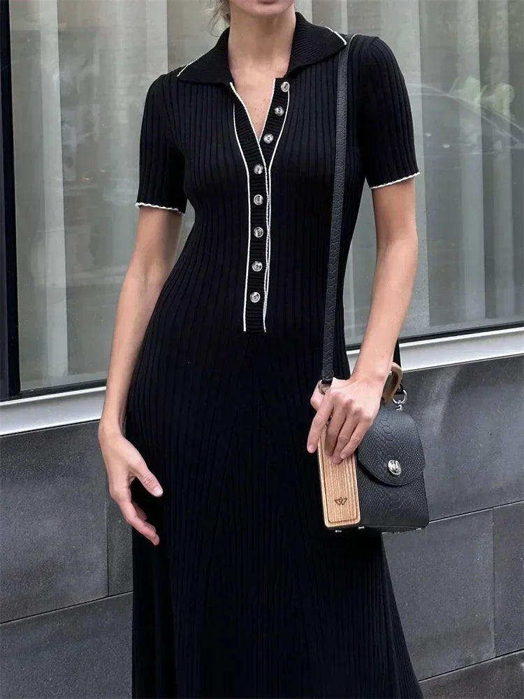 Diana Tricot Knit Dress