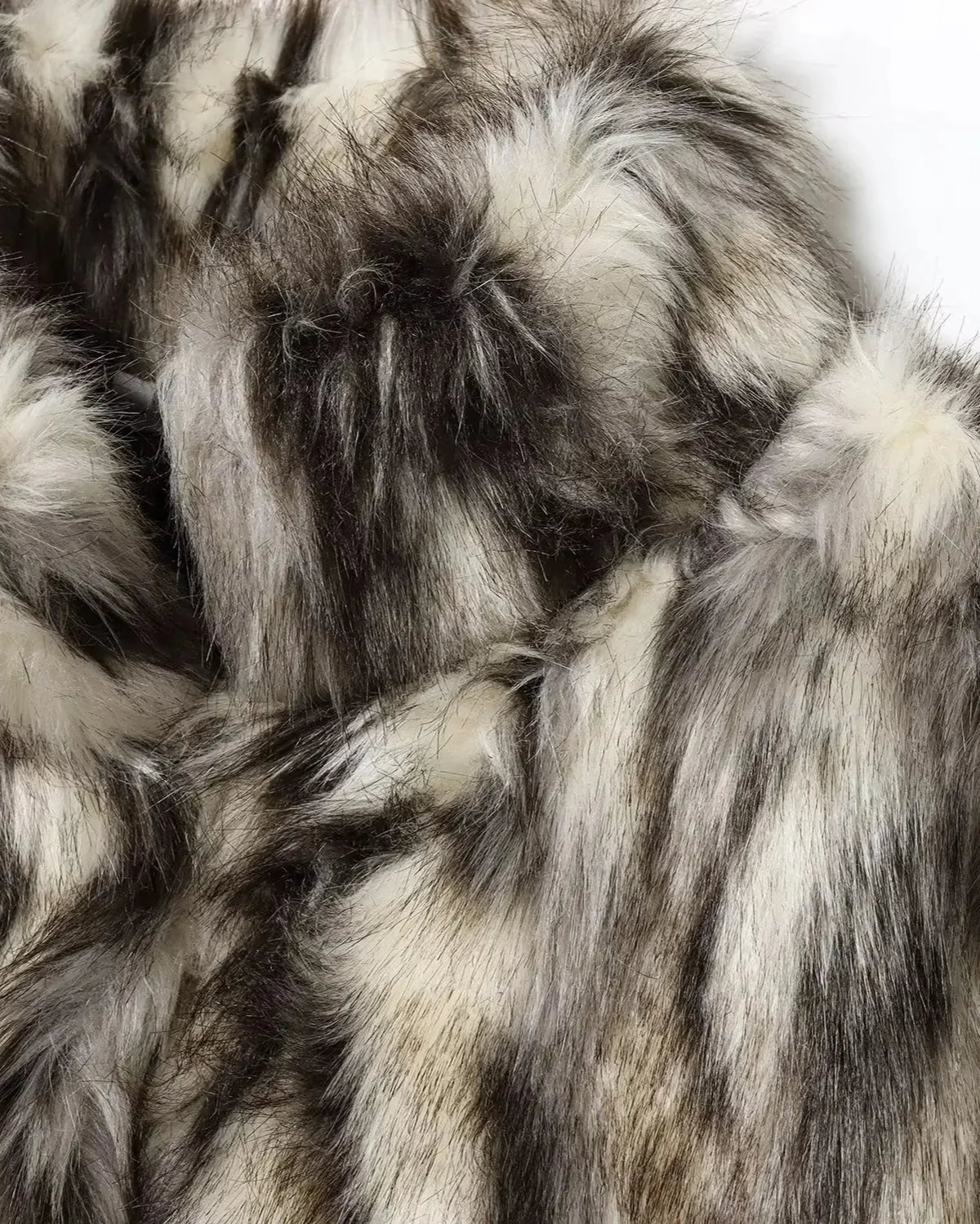 Ferryhill Wolf Faux Fur Jacket