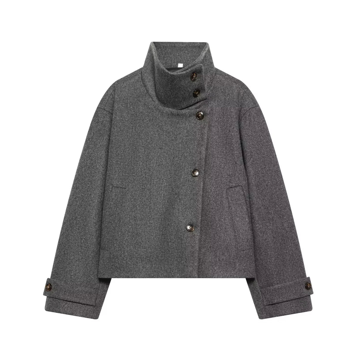 Diana Tricot High-Neck Jacket