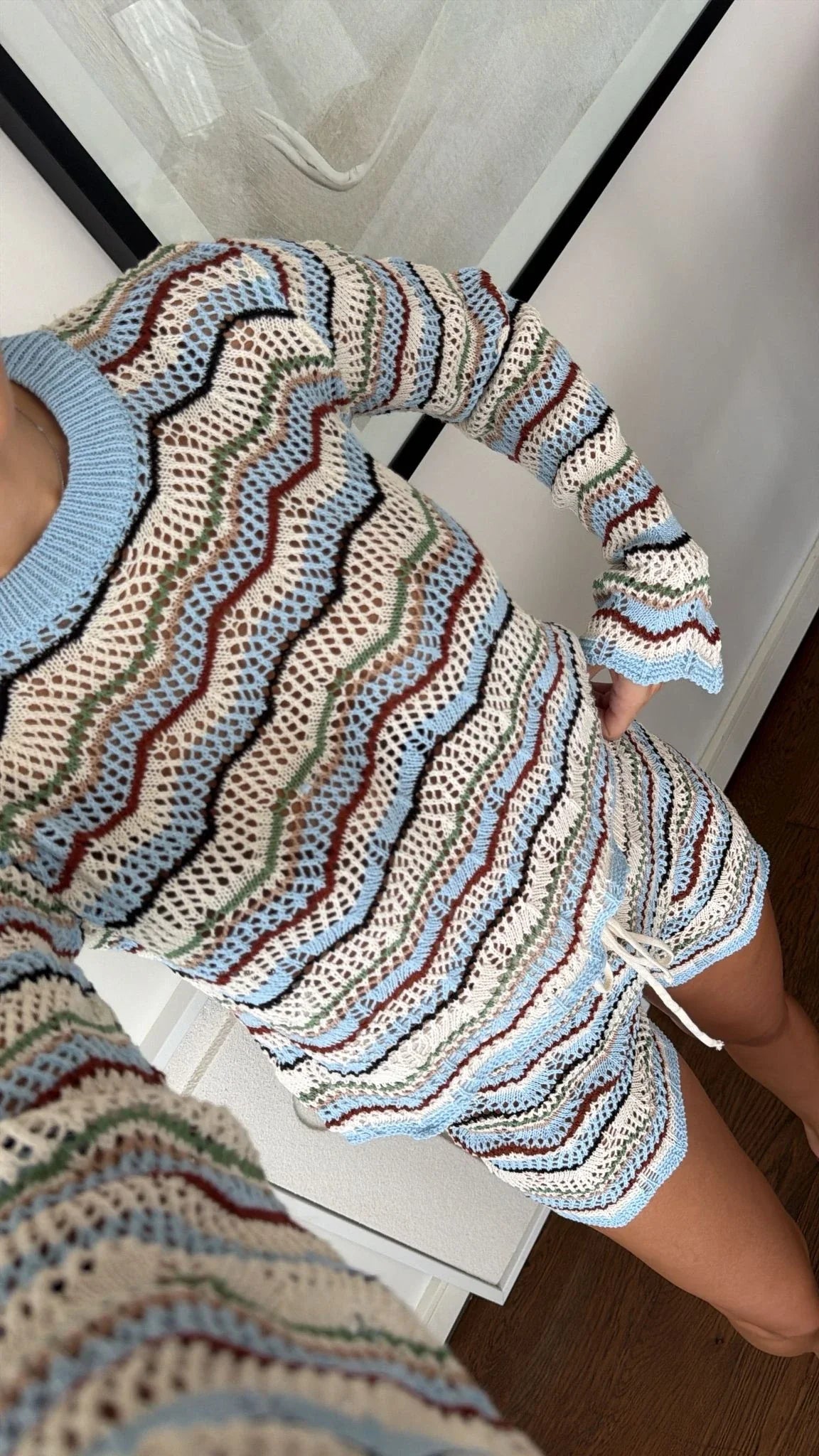 Kendall Crochet Knit Set