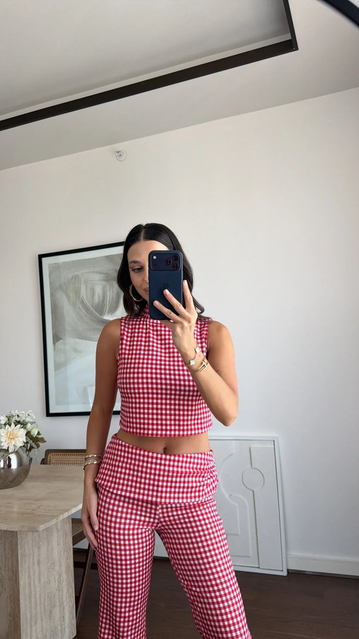 Vintage Century Gingham Co-Ord Set
