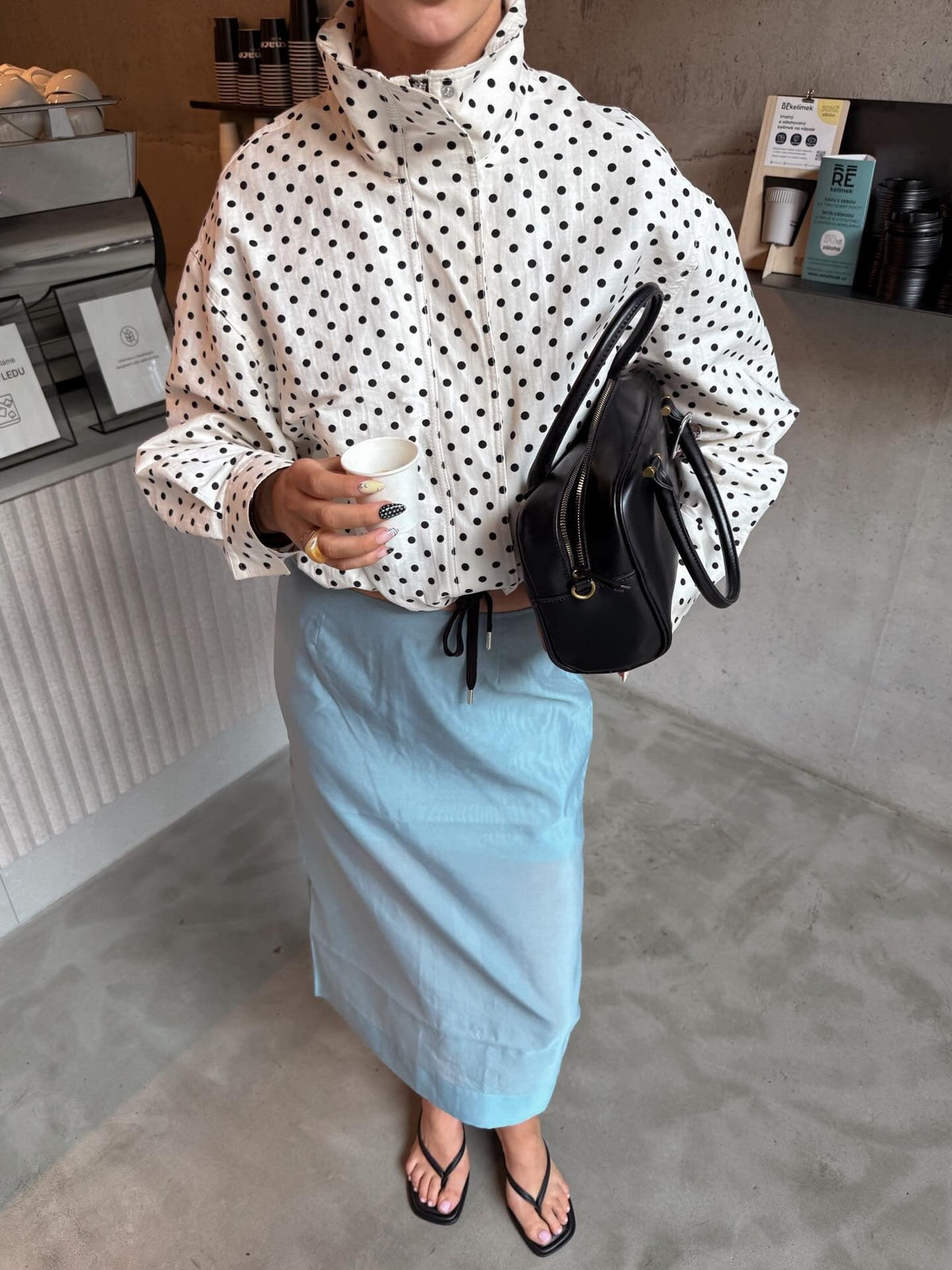 Vintage Century Polka Dot Jacket
