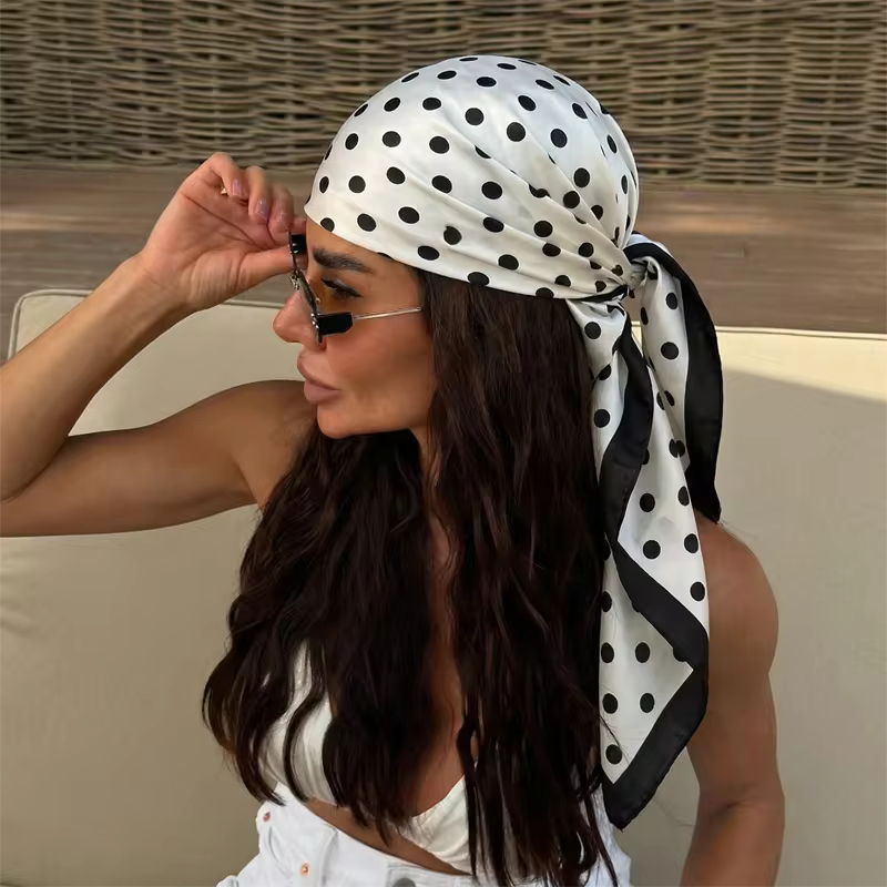Vintage Century Polka Dot Scarf