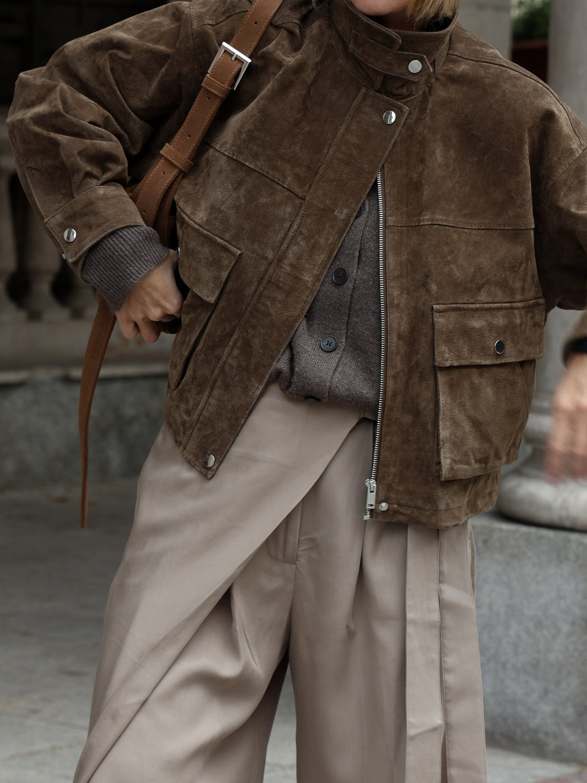 Brun & Code Suede Jacket