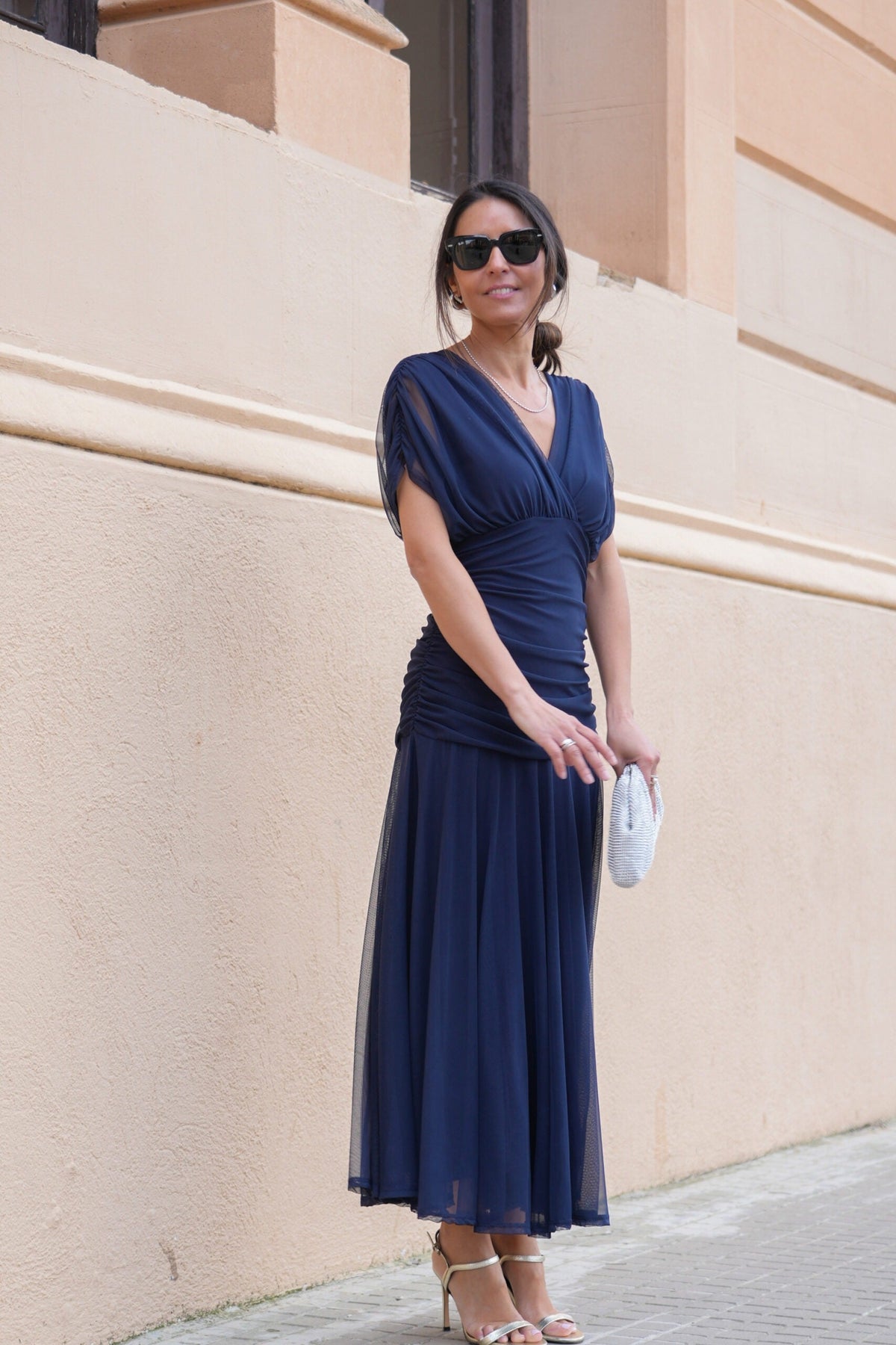 Erika Mesh Maxi Dress