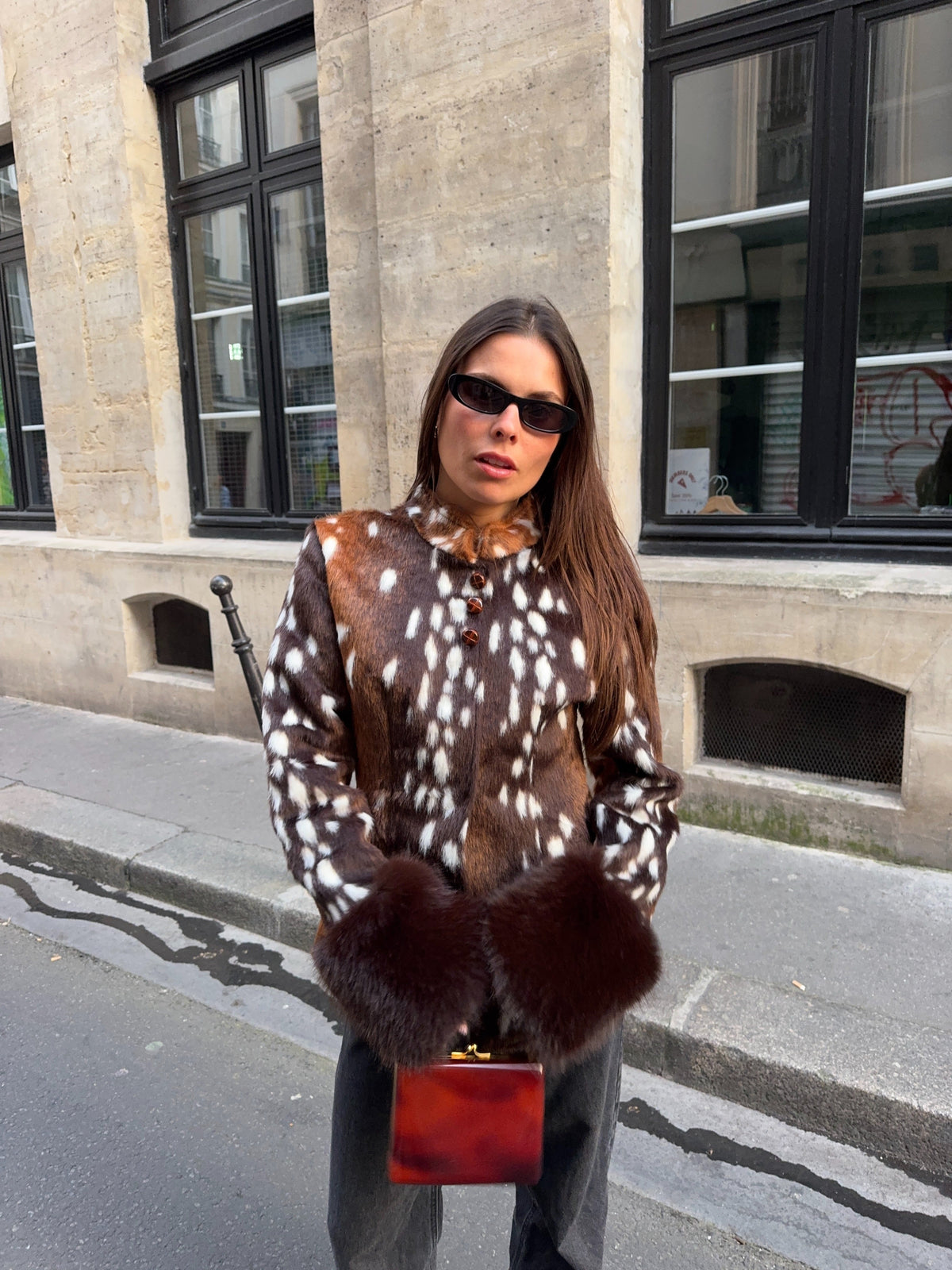 Ferryhill Faux Fur Bambi Jacket