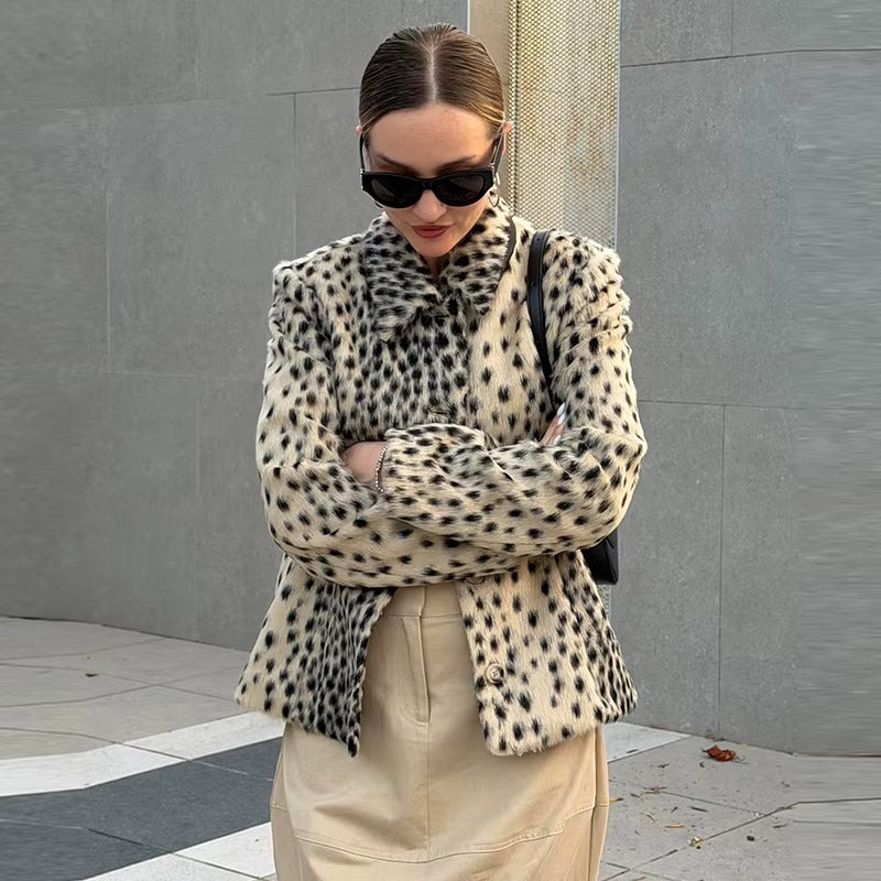 Ferryhill Faux Fur Bambi Jacket