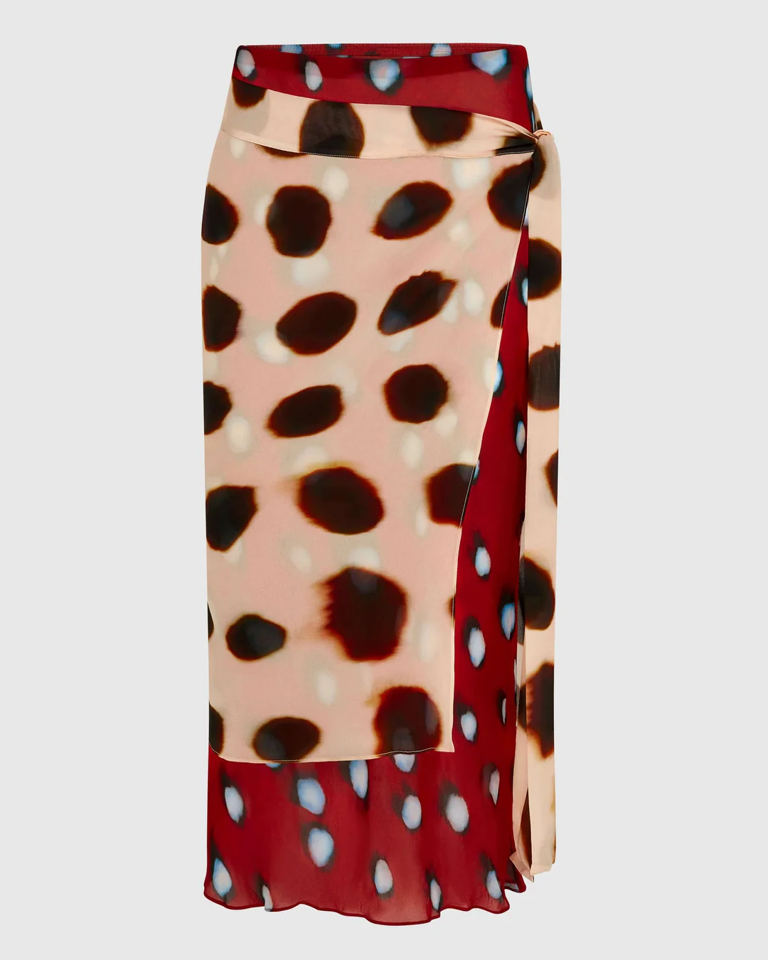 Camara Scarf Wrap Midi Skirt