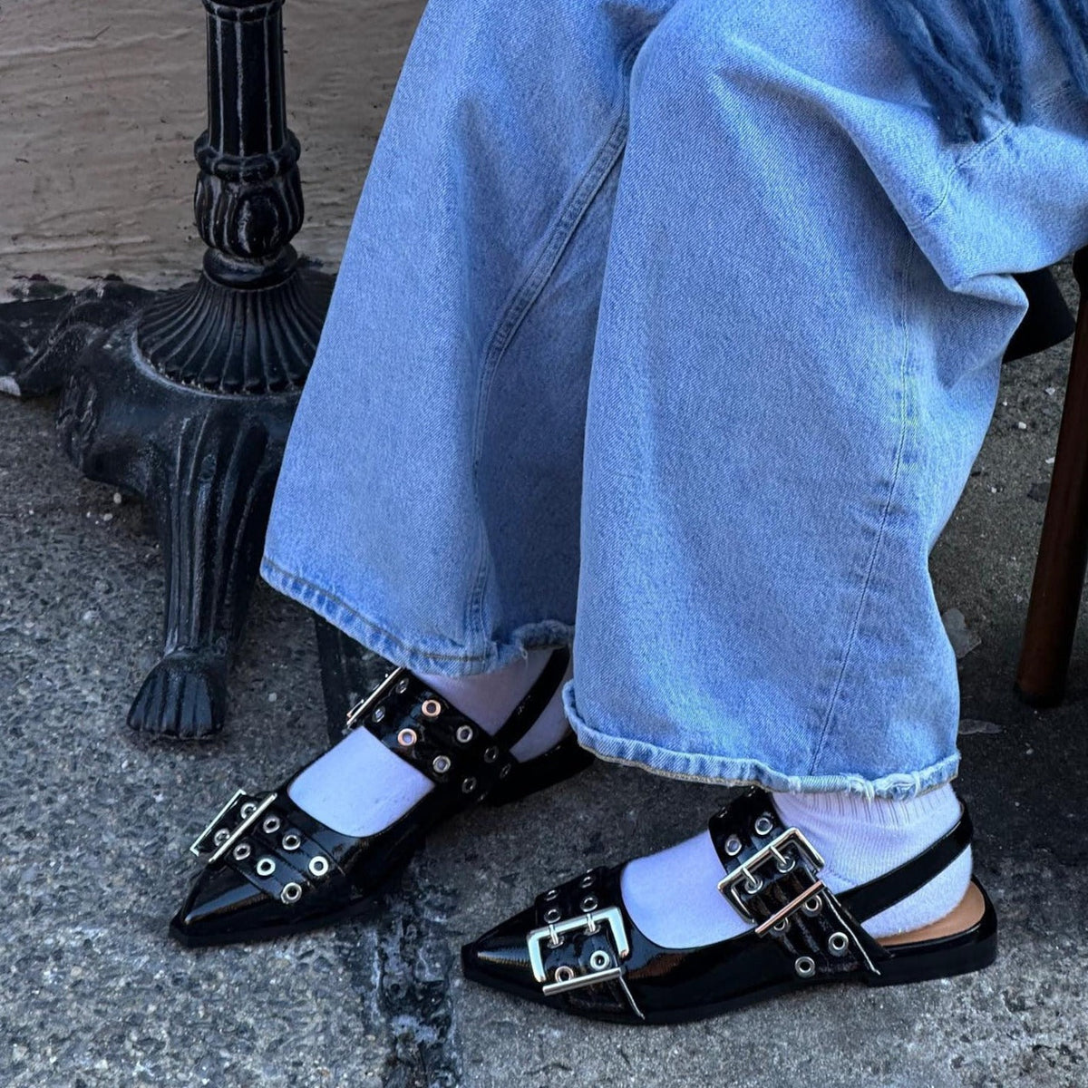 Madison Slingback Flats
