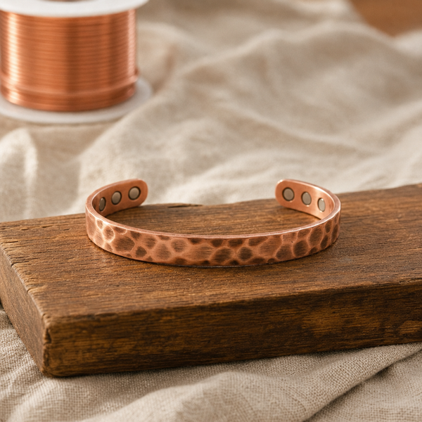 Furrow Copper Bracelet
