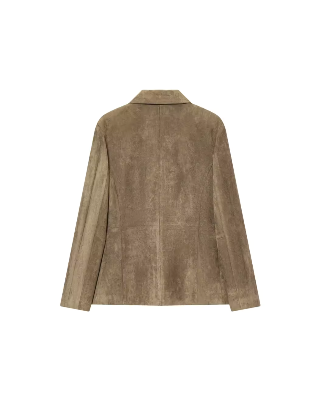 Banbury Double-Breasted Suede Blazer