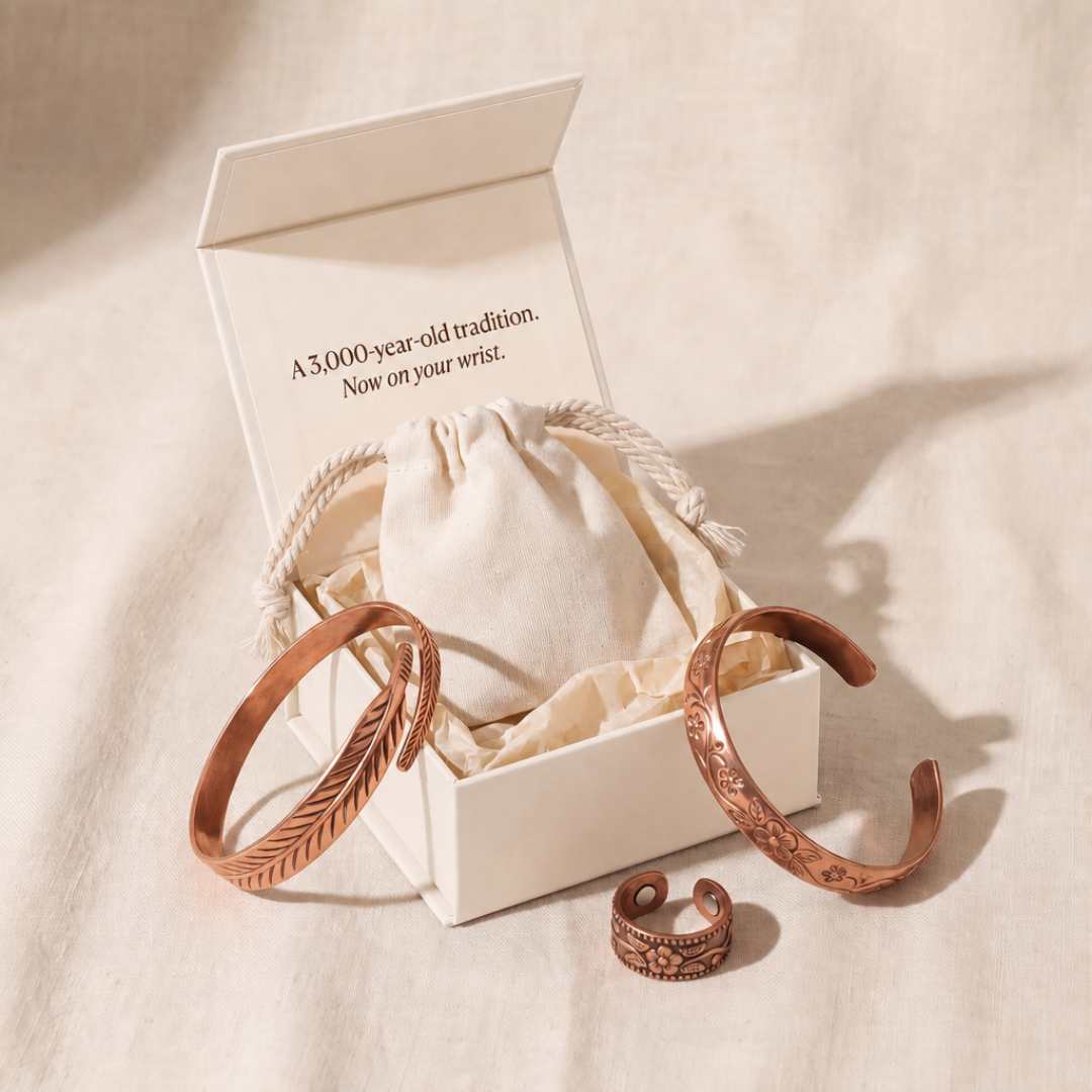 Mystery Copper Jewelry Box (2 Pieces)