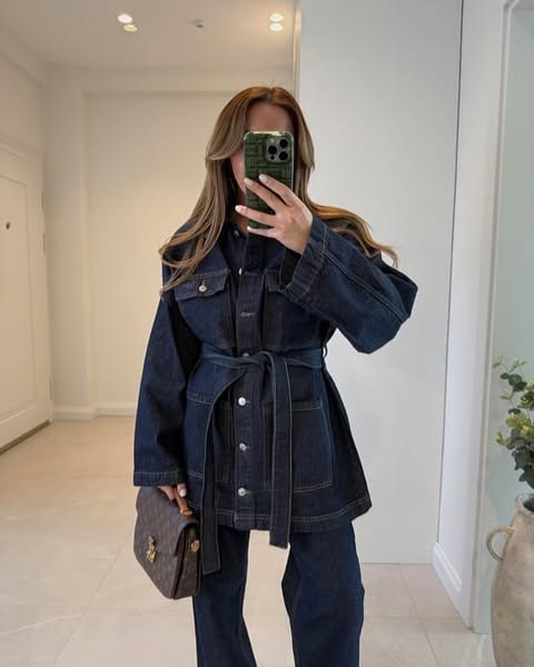 Juniper Denim Kimono Set