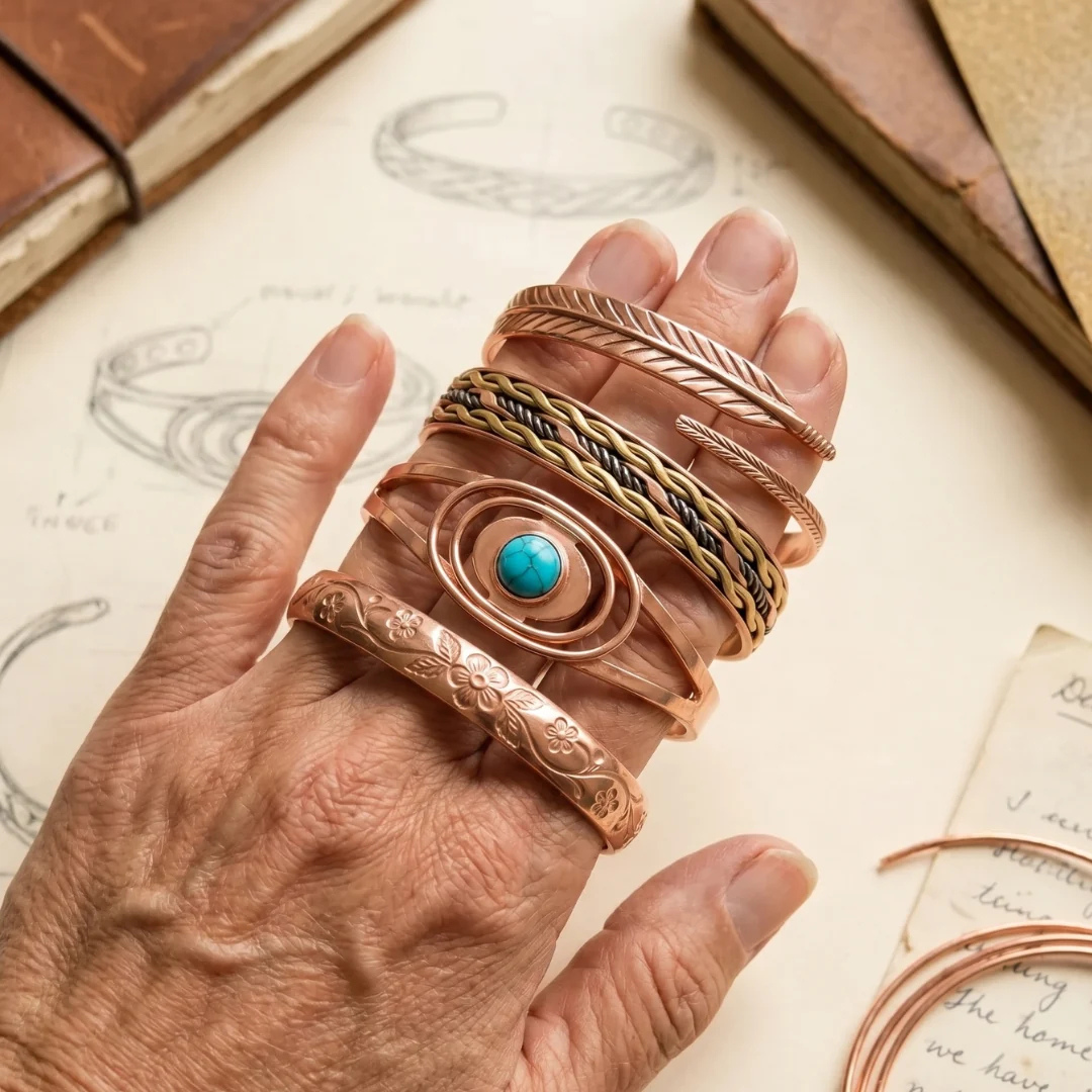 Mystery Copper Jewelry Box (2 Pieces)