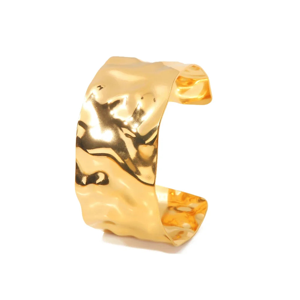 Coco & Verde Hammered Bracelet