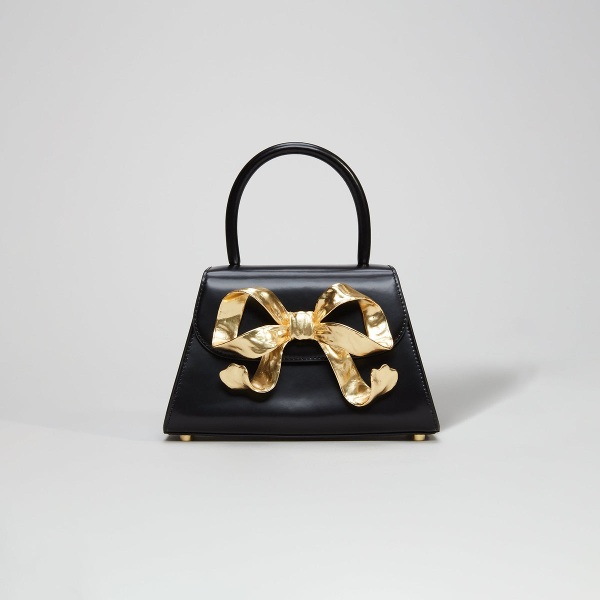 L'amor gold bow bag