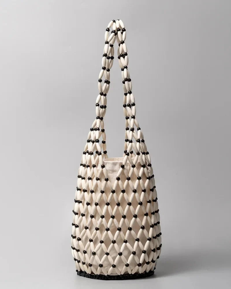 Ascott Beaded Bucket Tote