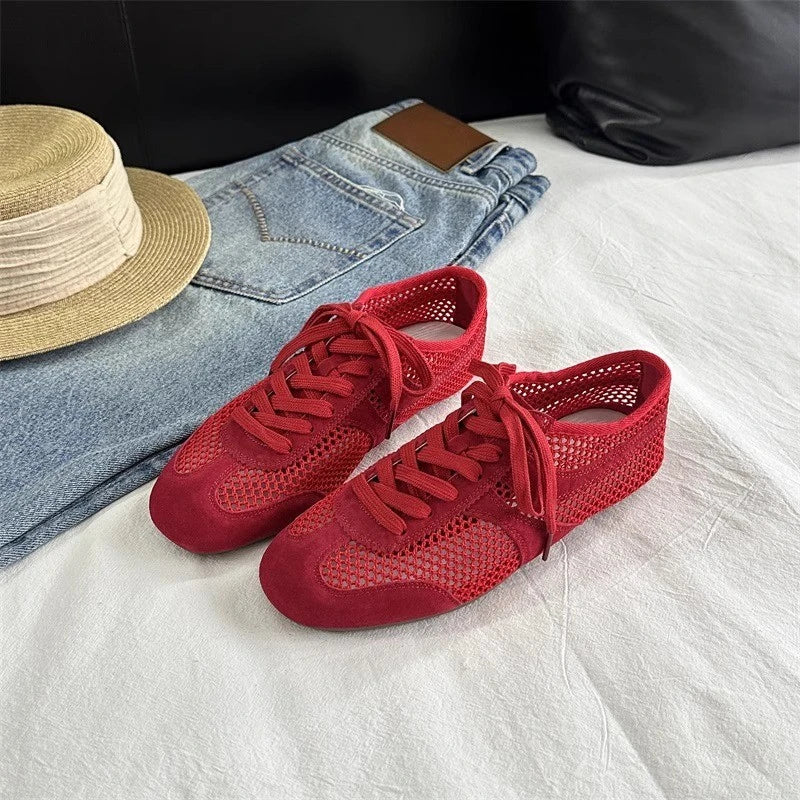 Arielle Suede & Mesh Sneakers