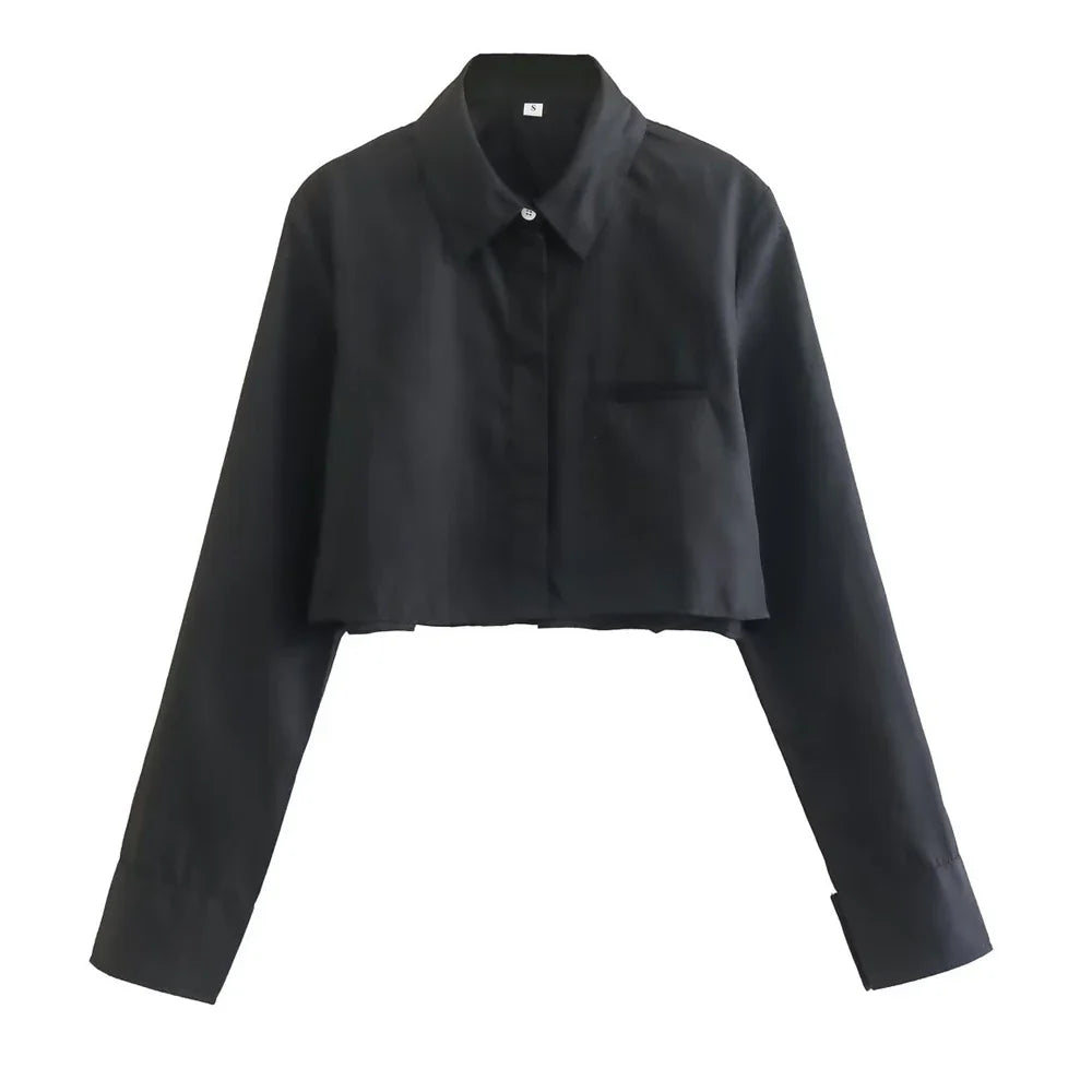 Maven Cropped Shirt