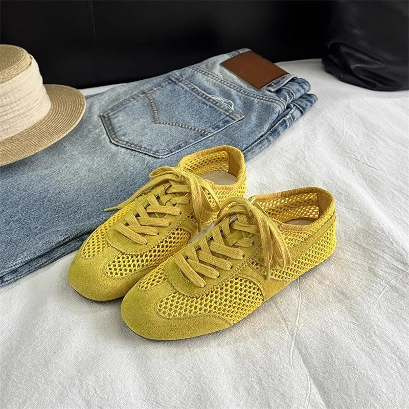 Arielle Suede & Mesh Sneakers