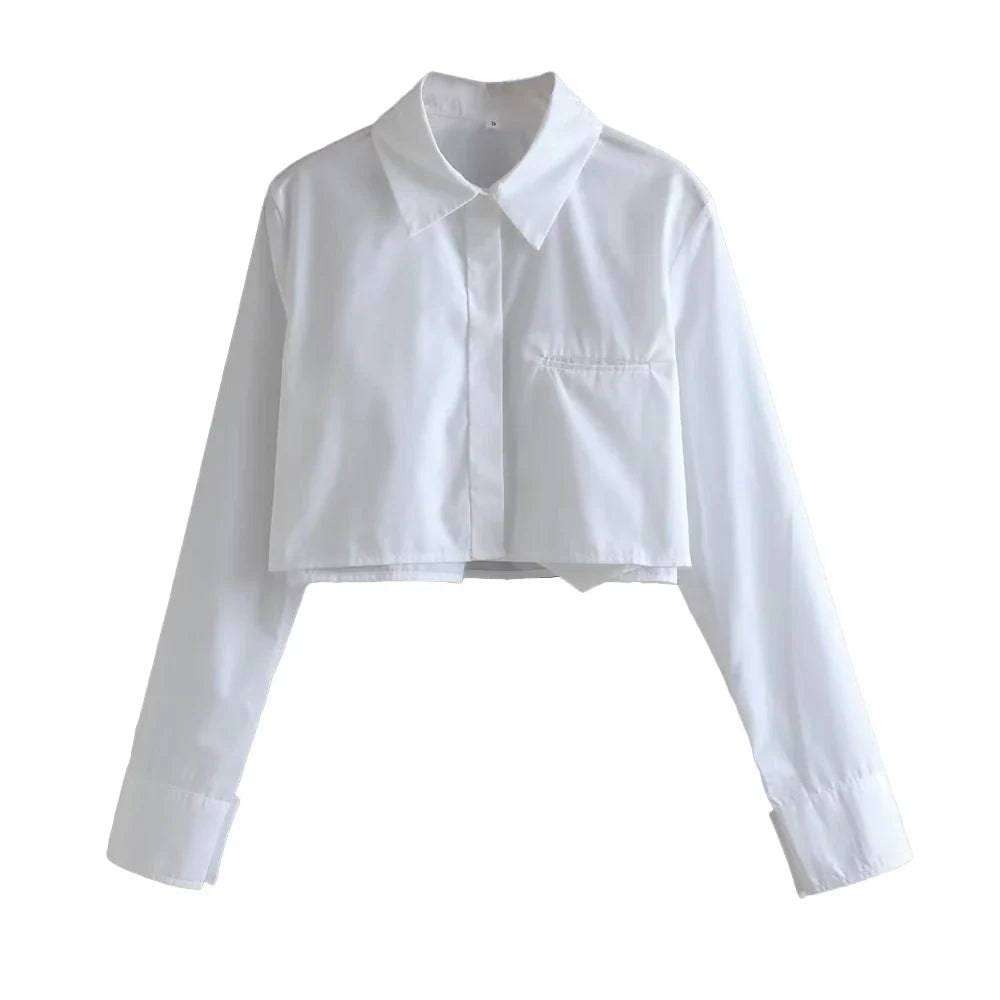 Maven Cropped Shirt
