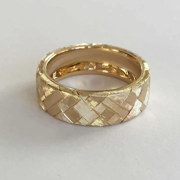 Vintage Gold Masche Ring