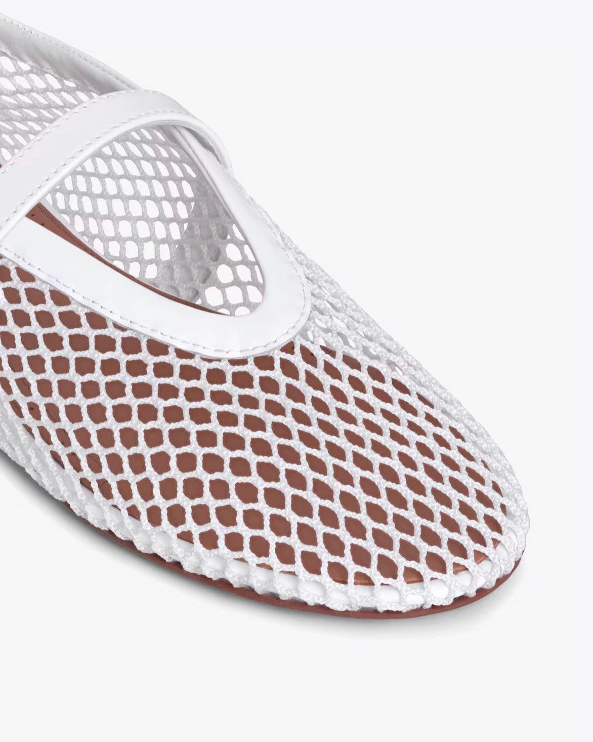 Aeden Paris Mesh Ballet Flats