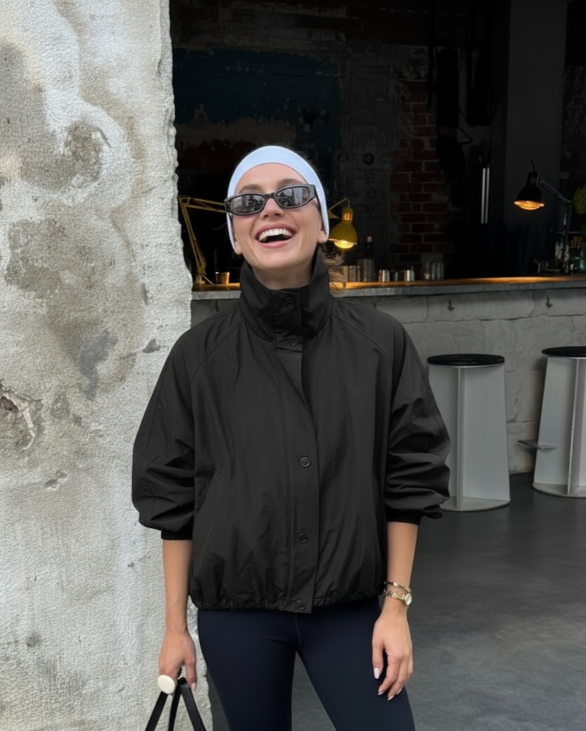 Maven Funnel-Neck Windbreaker Jacket