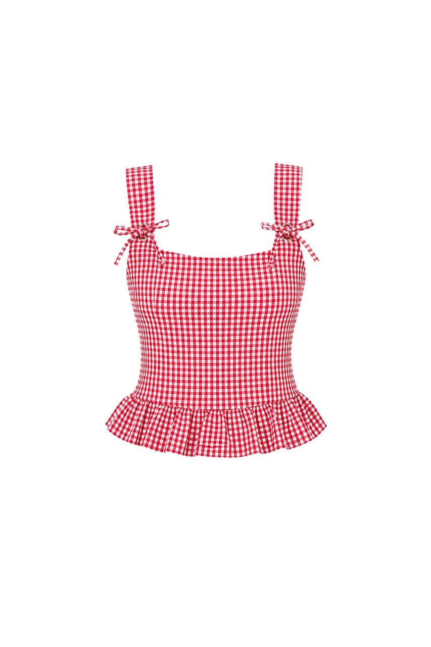 Vintage Century Gingham Top