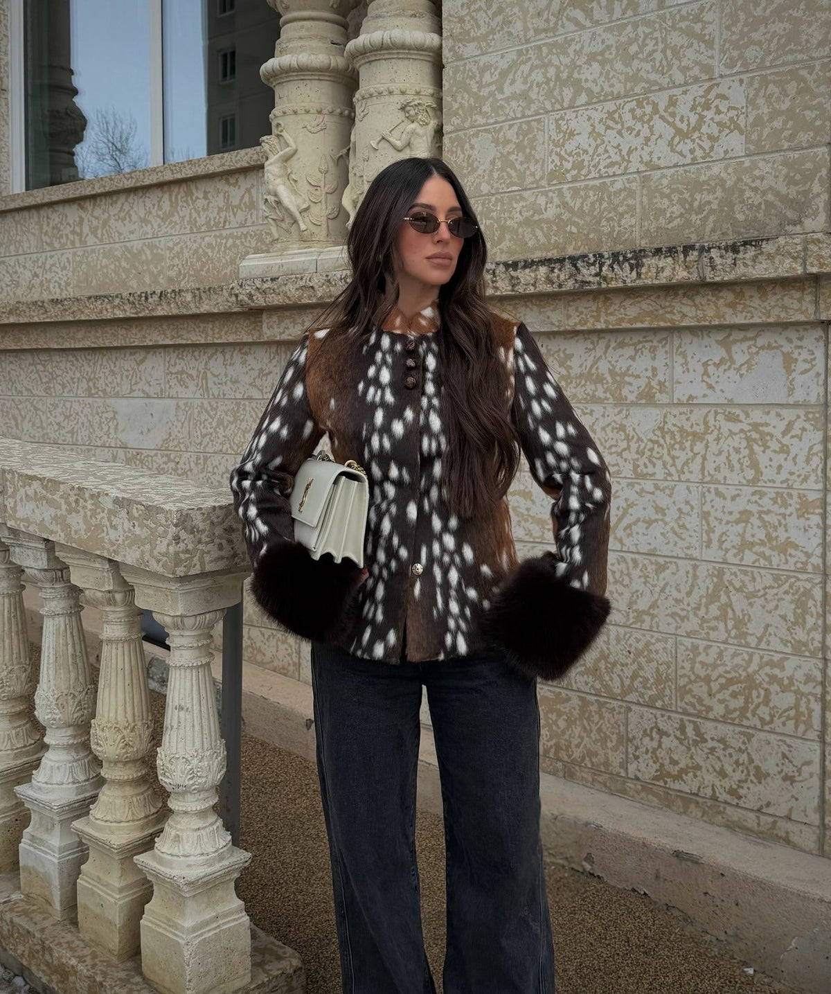 Ferryhill Faux Fur Bambi Jacket