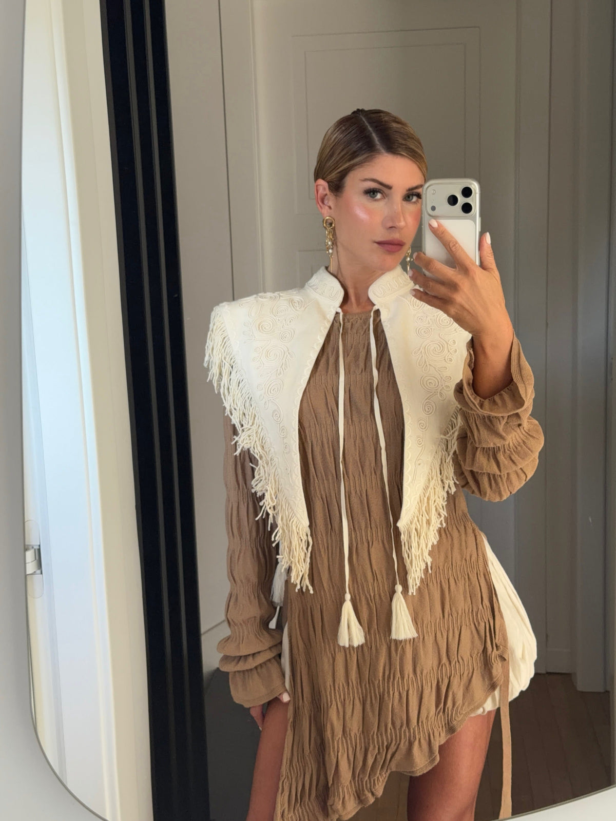 Vintage Century Fringe Cape