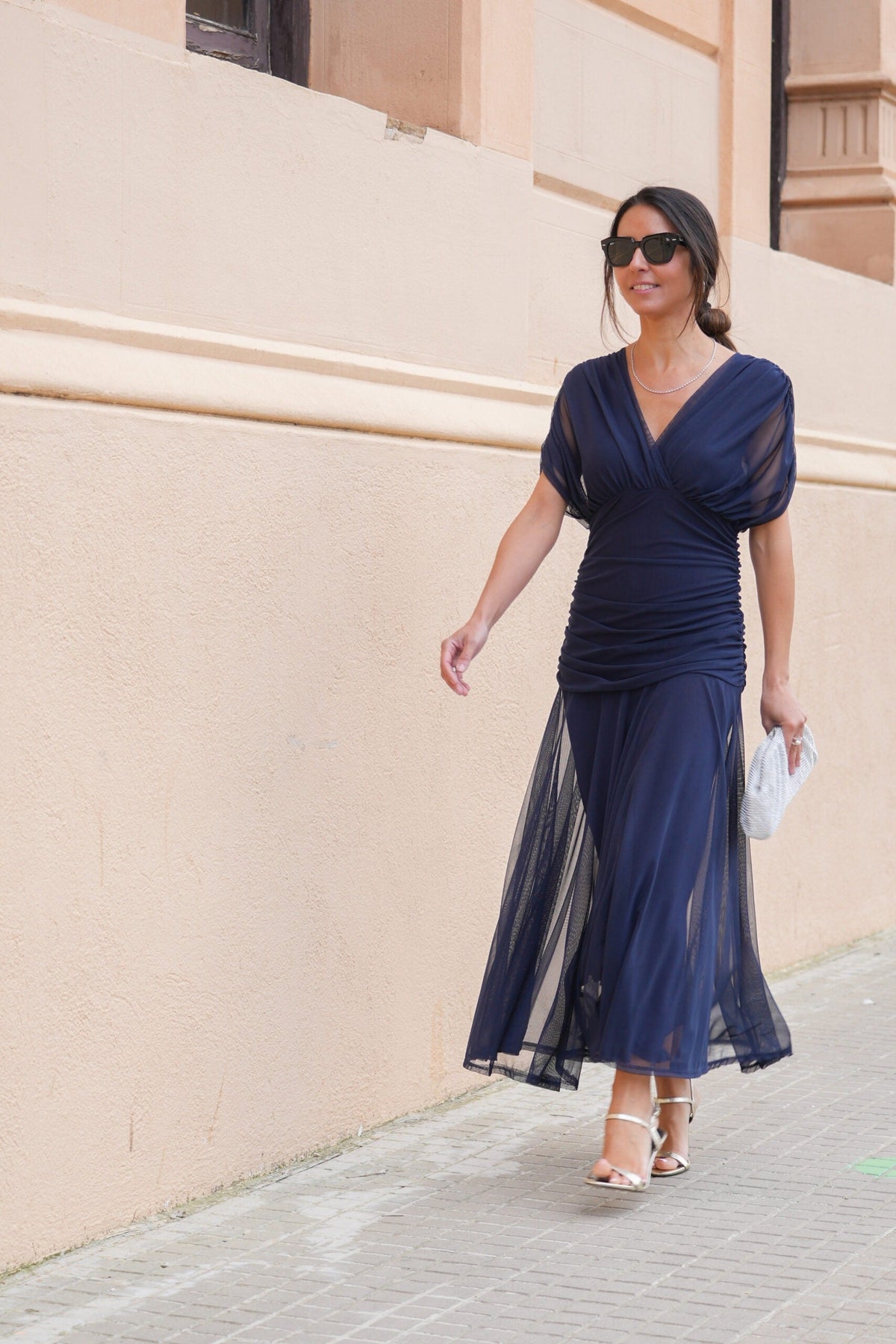 Erika Mesh Maxi Dress