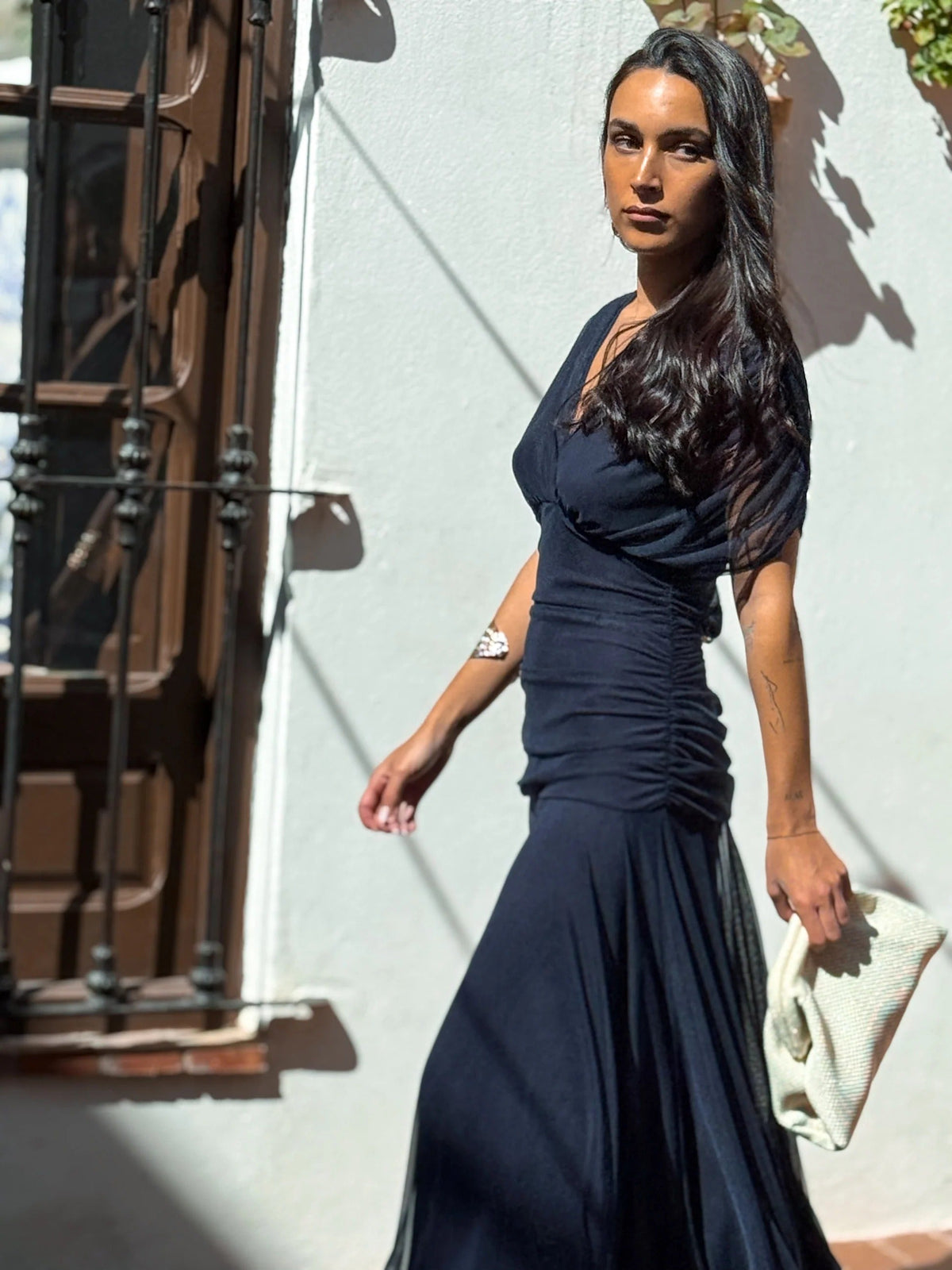 Erika Mesh Maxi Dress