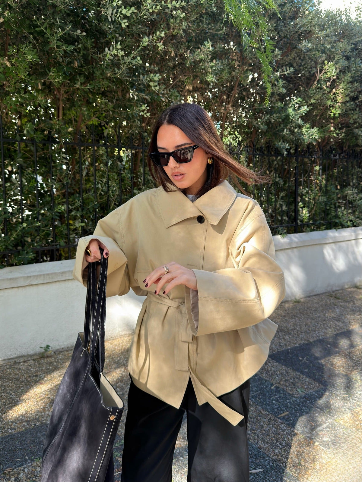 Verona Short Trench Jacket